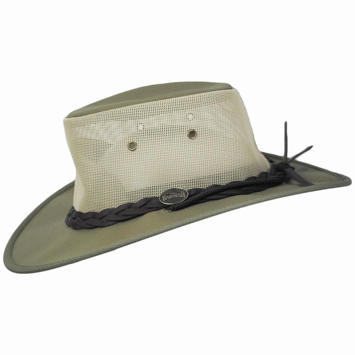 Cotton Canvas Mesh Drover Hat