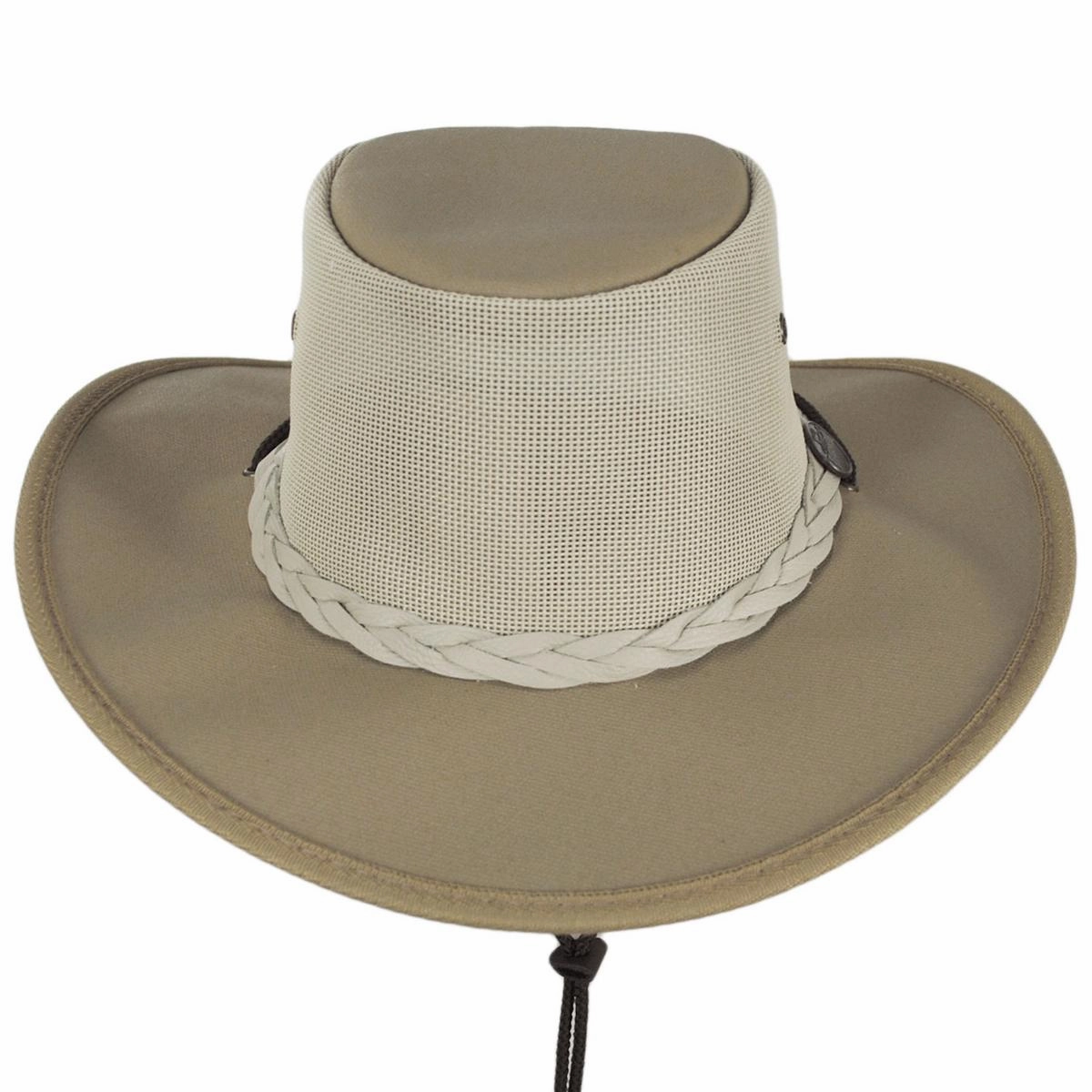 Cotton Canvas Mesh Drover Hat