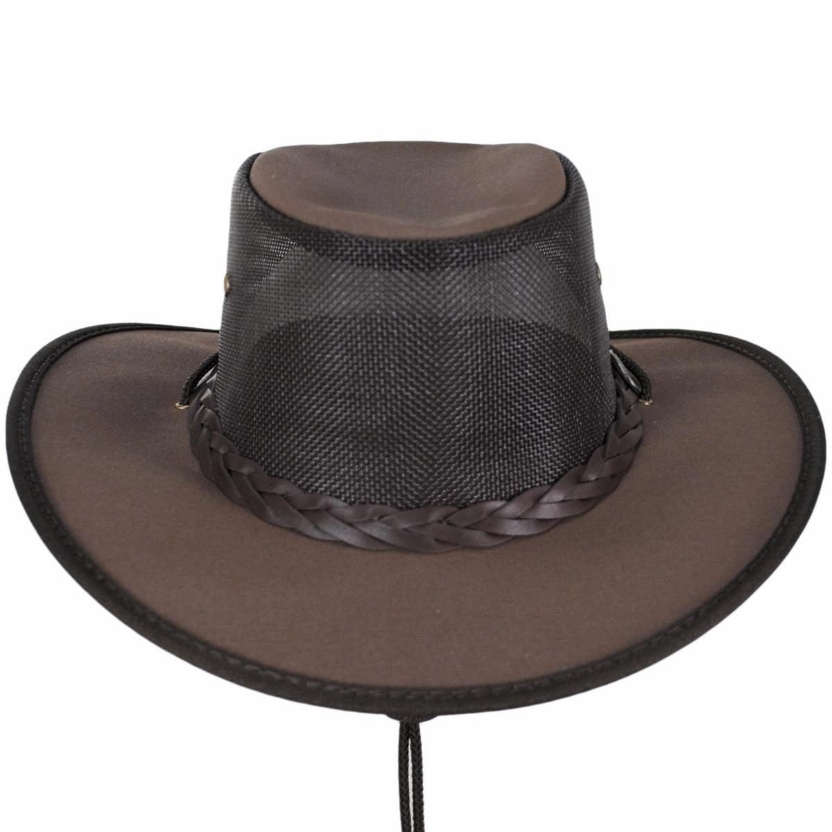Cotton Canvas Mesh Drover Hat