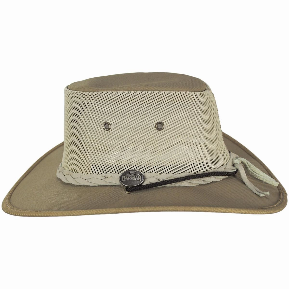 Cotton Canvas Mesh Drover Hat