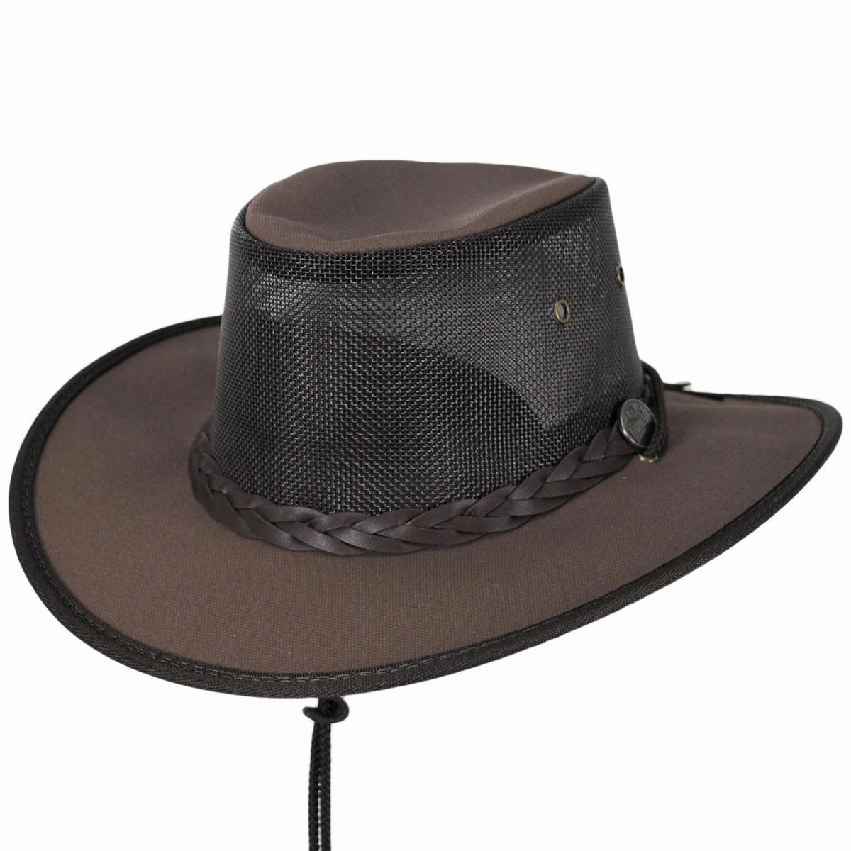 Cotton Canvas Mesh Drover Hat