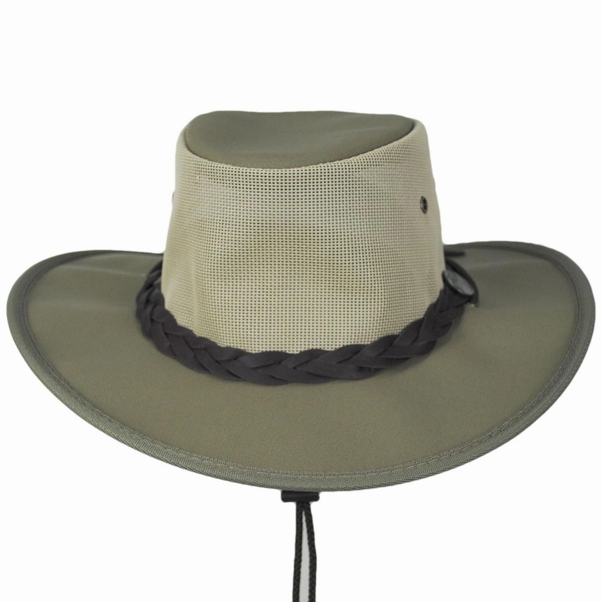 Cotton Canvas Mesh Drover Hat