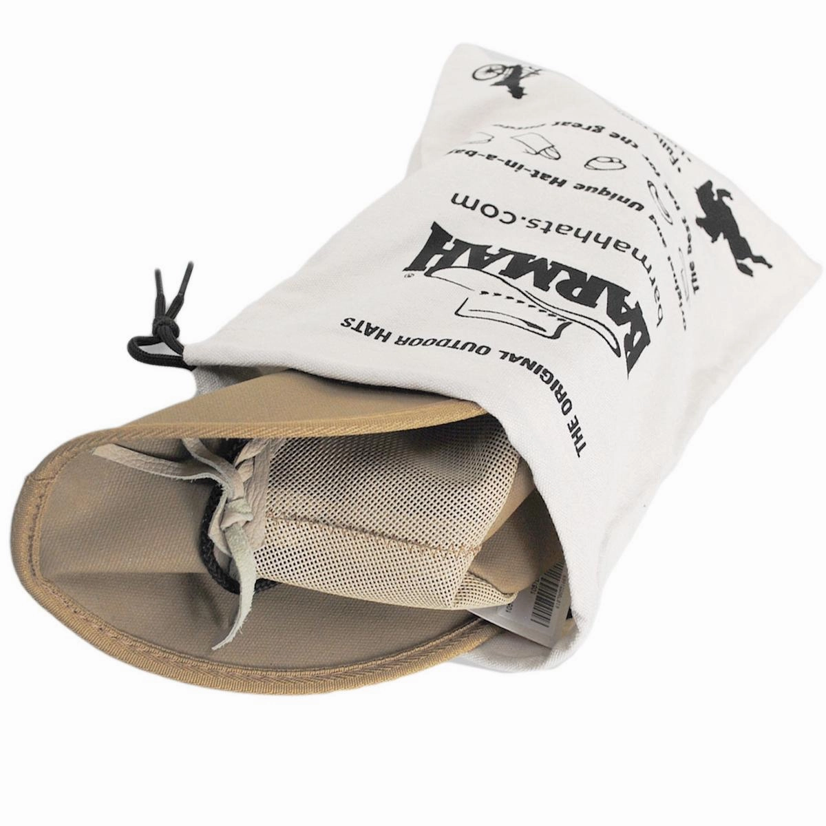 Cotton Canvas Mesh Drover Hat