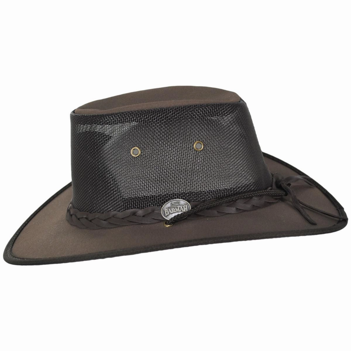 Cotton Canvas Mesh Drover Hat