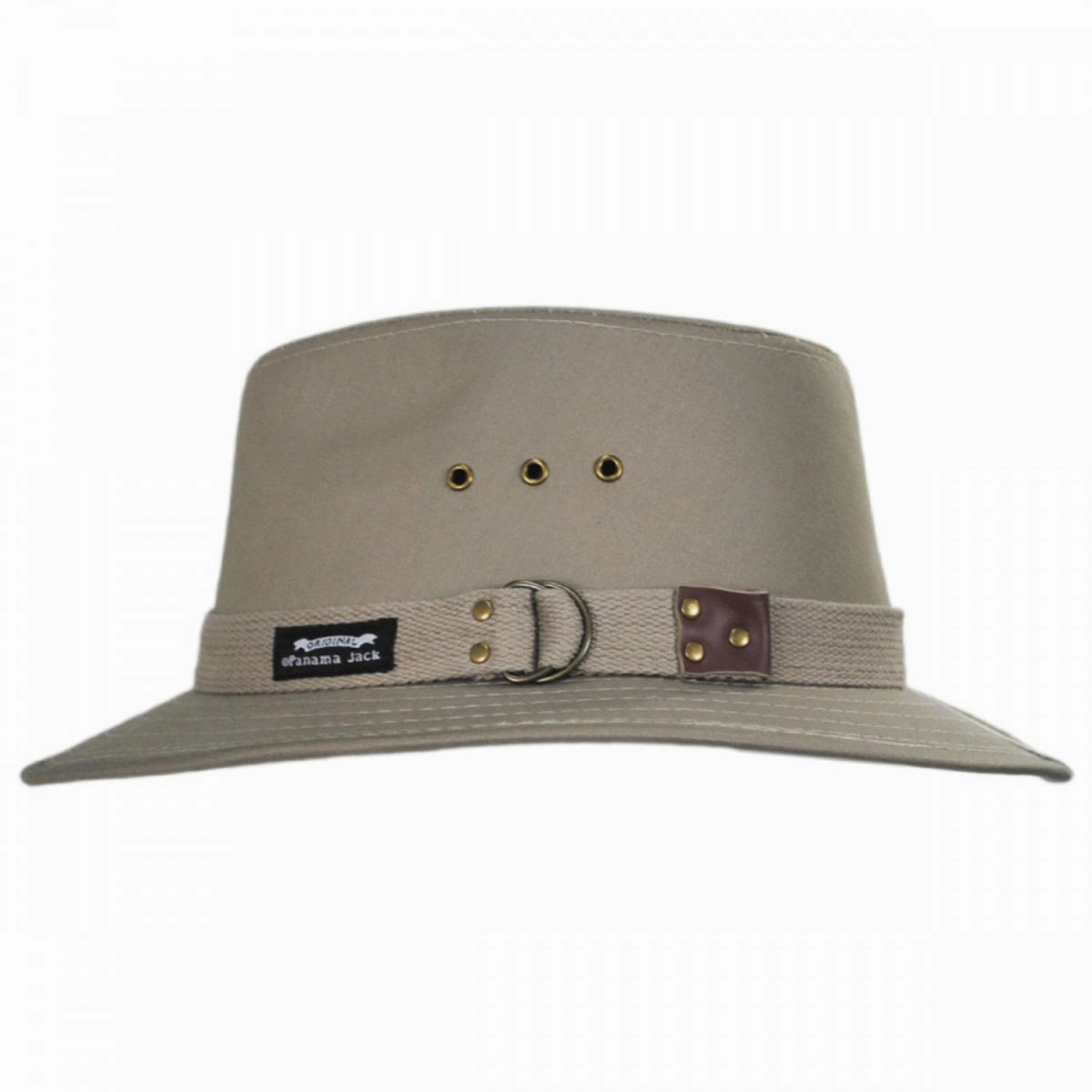 Cotton Canvas Safari Fedora Hat