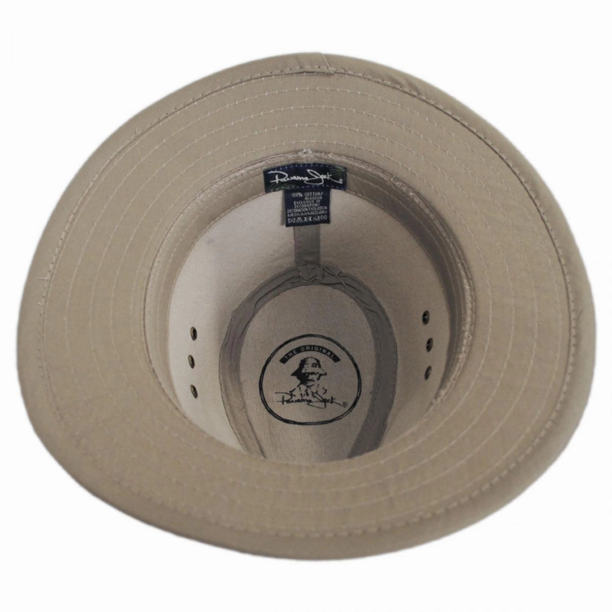 Cotton Canvas Safari Fedora Hat