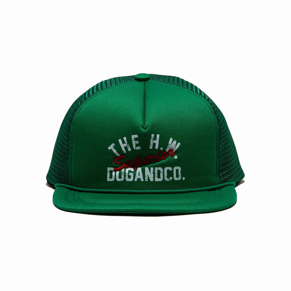 COTTON MESH CAP - Green