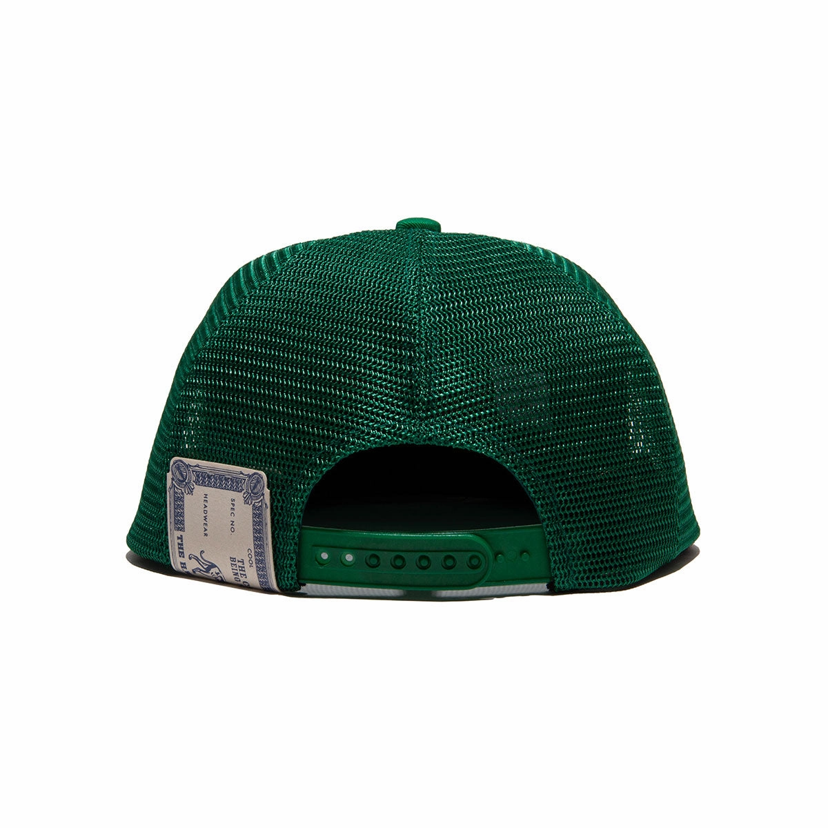 COTTON MESH CAP - Green