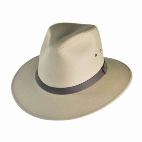 Cotton Safari Fedora Hat