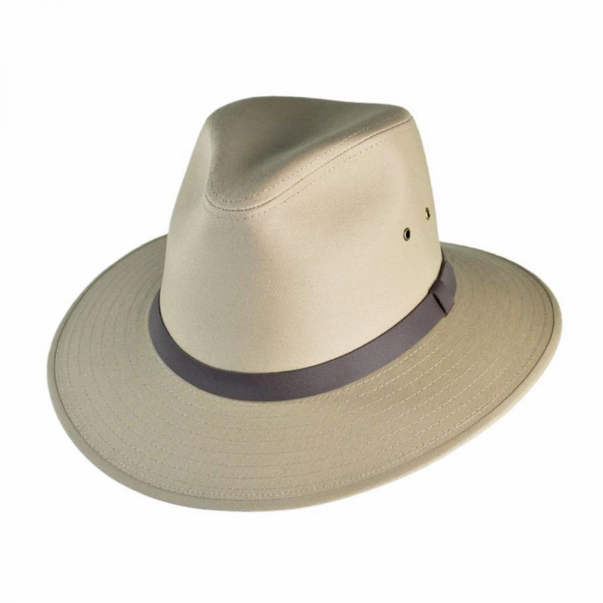 Cotton Safari Fedora Hat