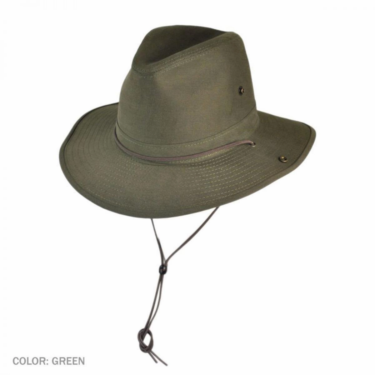 Cotton Twill Aussie Hat