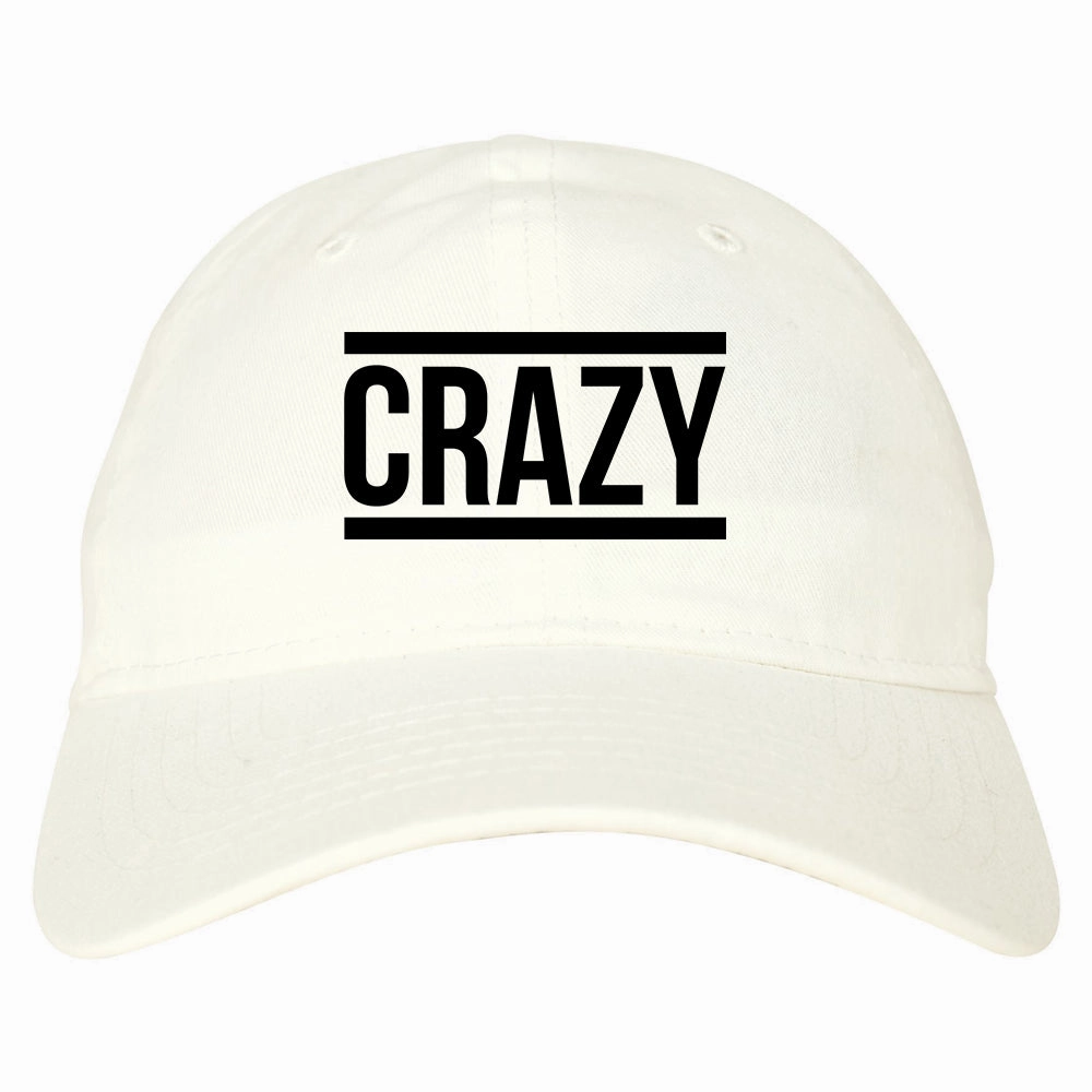 Crazy Mens Dad Hat Baseball Cap