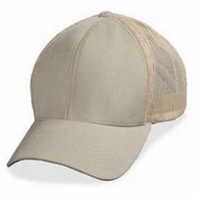Cream Mesh - Structured Baseball Cap
