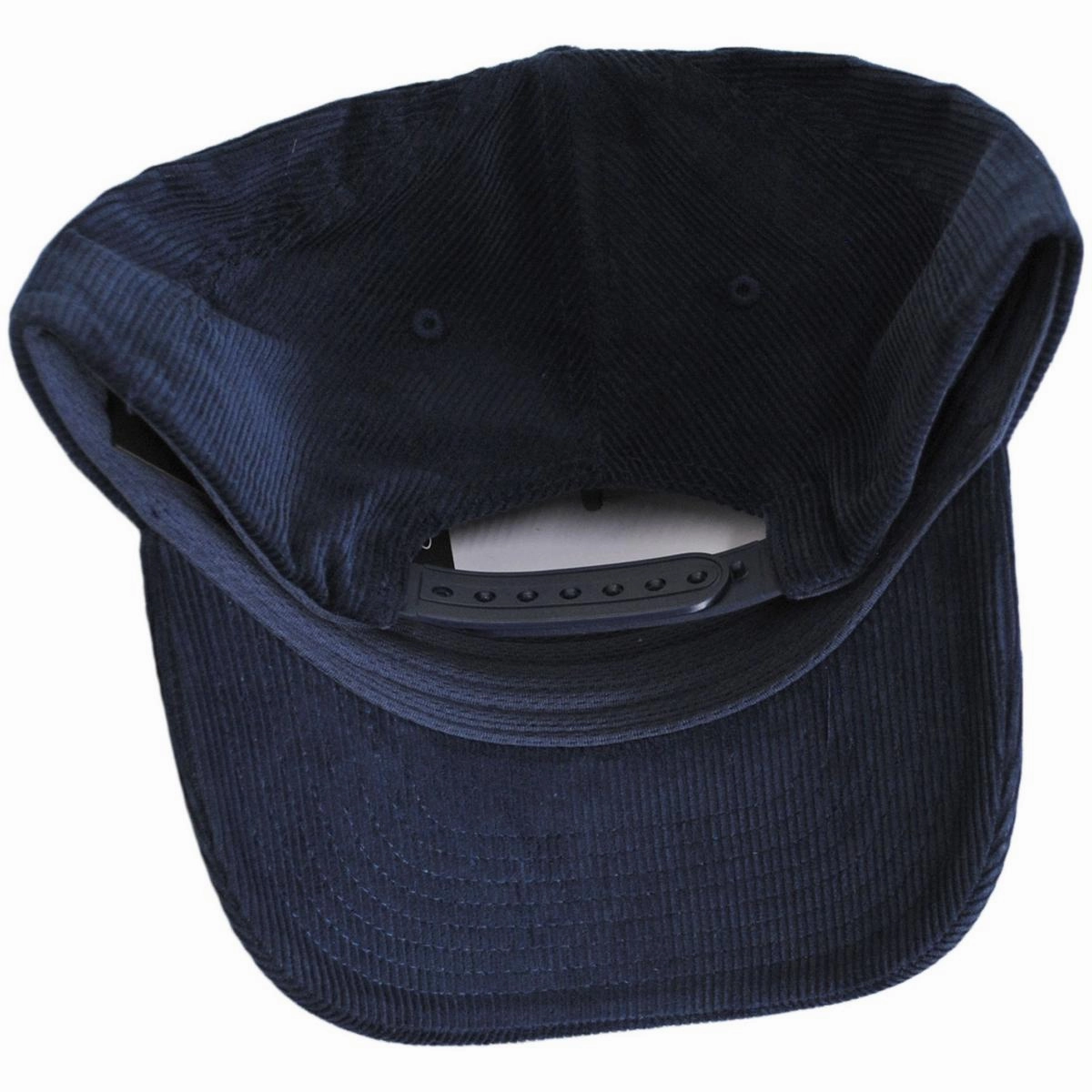 Crest 5-Panel Corduroy Snapback Baseball Cap