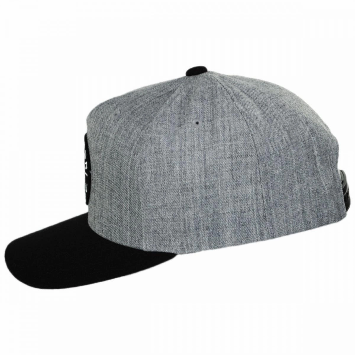 Crest 5-Panel Snapback Baseball Cap