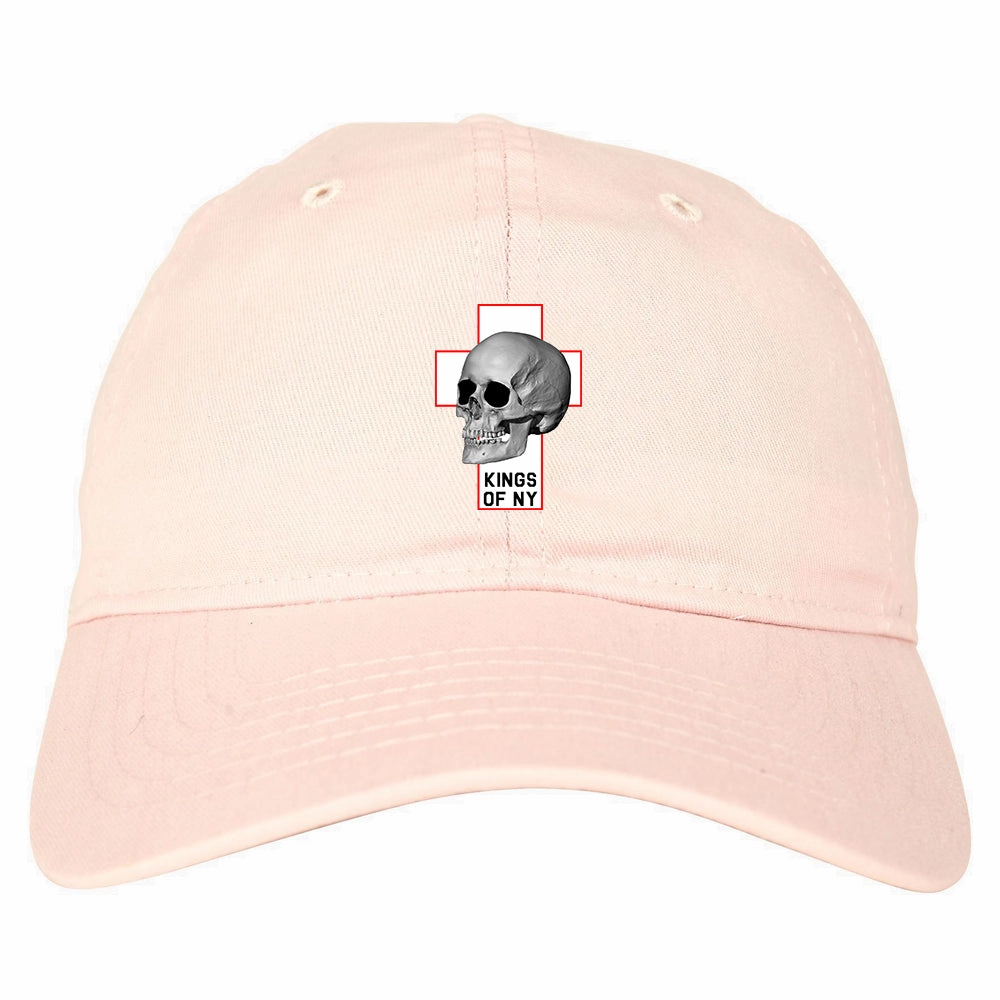 Cross And Skull Chest Mens Dad Hat