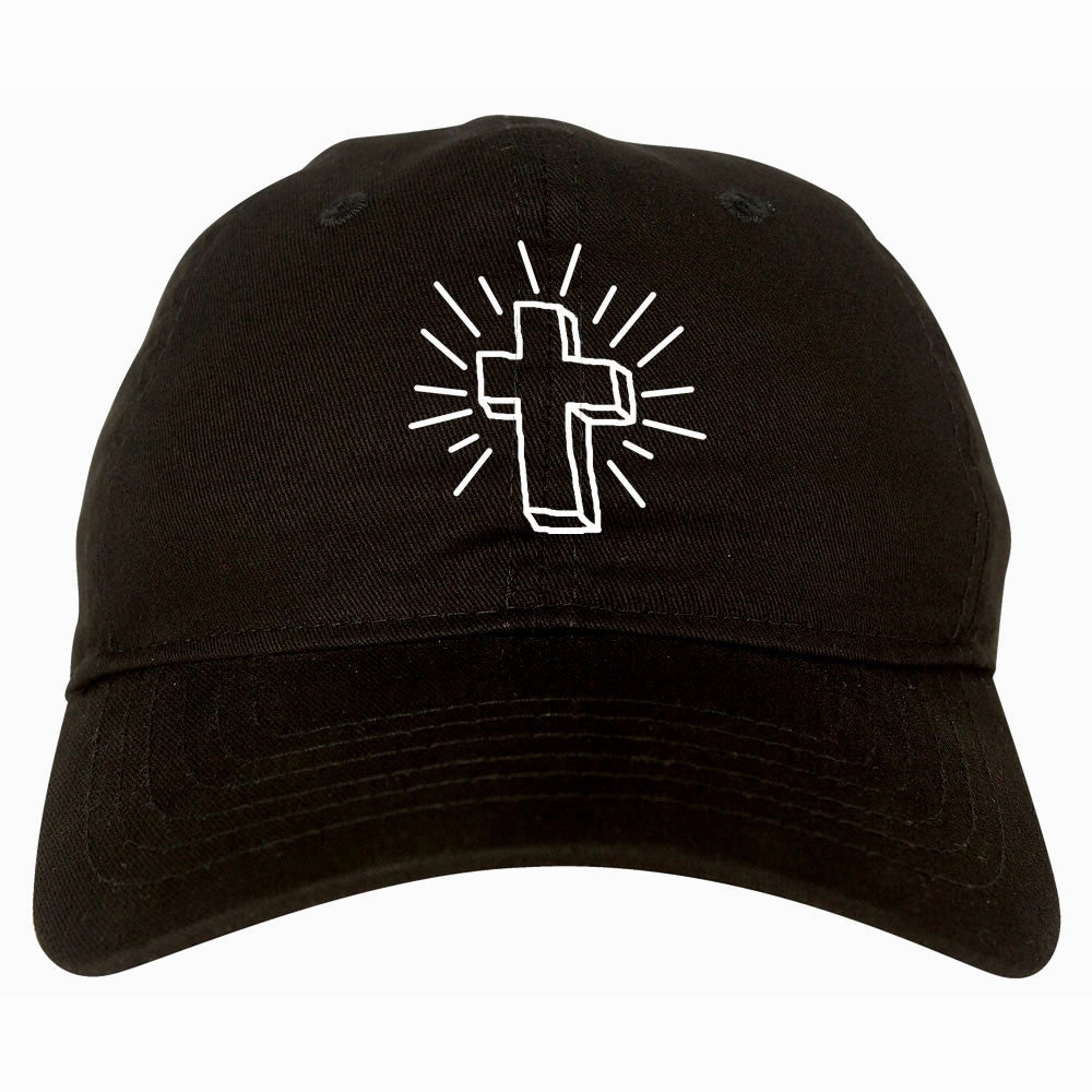 Cross of Praise Chest God Religious Dad Hat