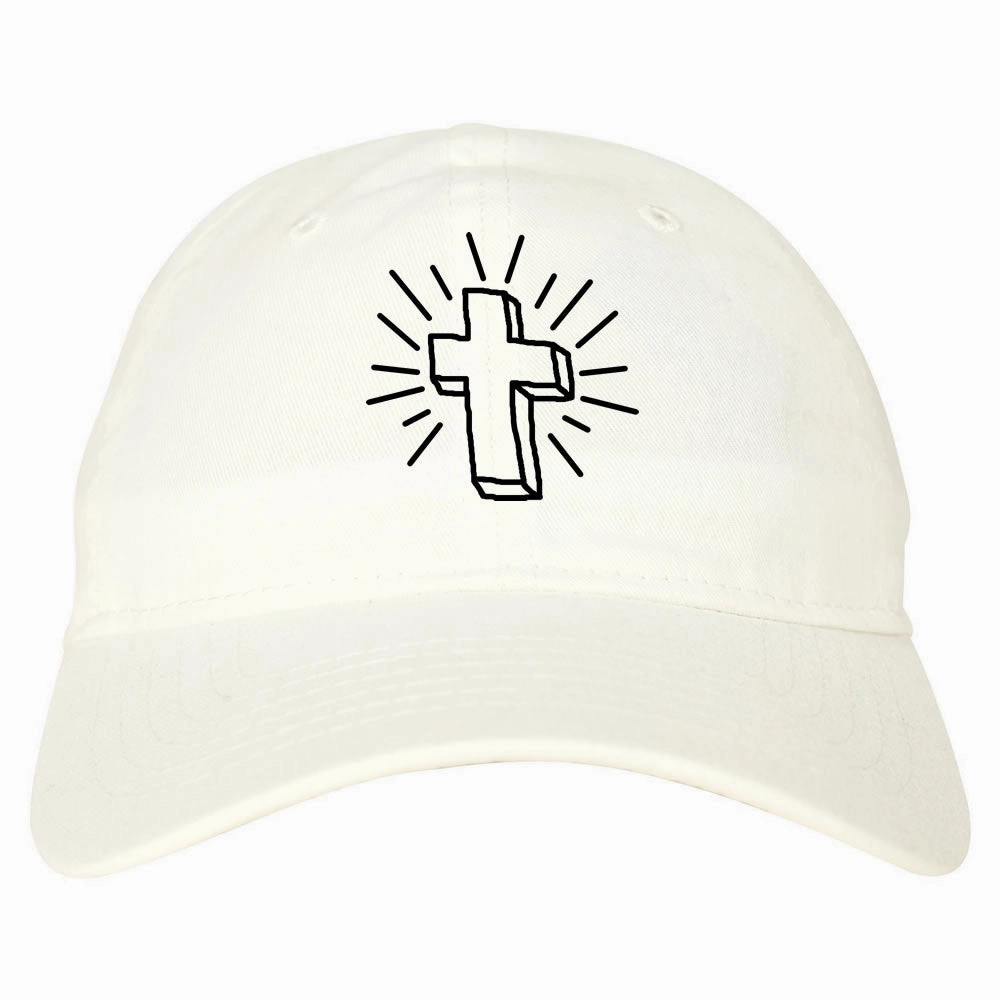 Cross of Praise Chest God Religious Dad Hat