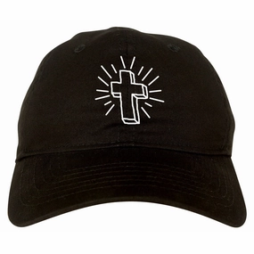 Cross of Praise Chest God Religious Dad Hat
