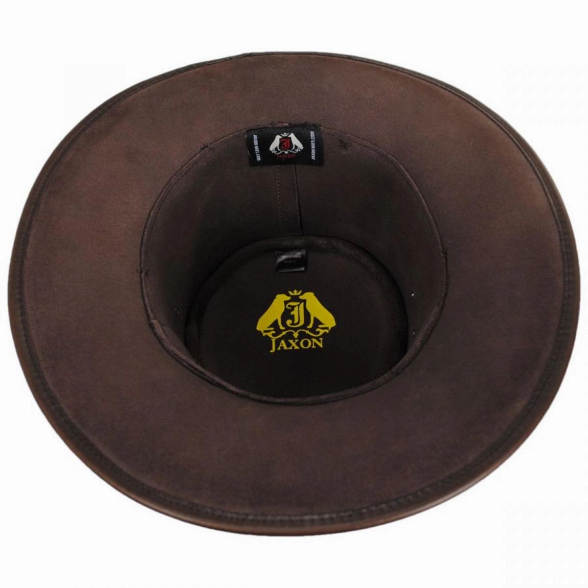 Crusher Leather Outback Hat