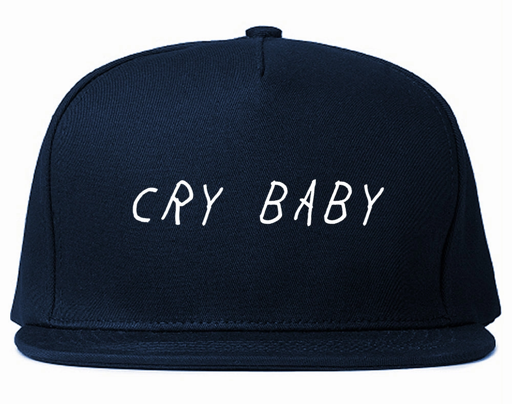Cry Baby Mens Snapback Hat