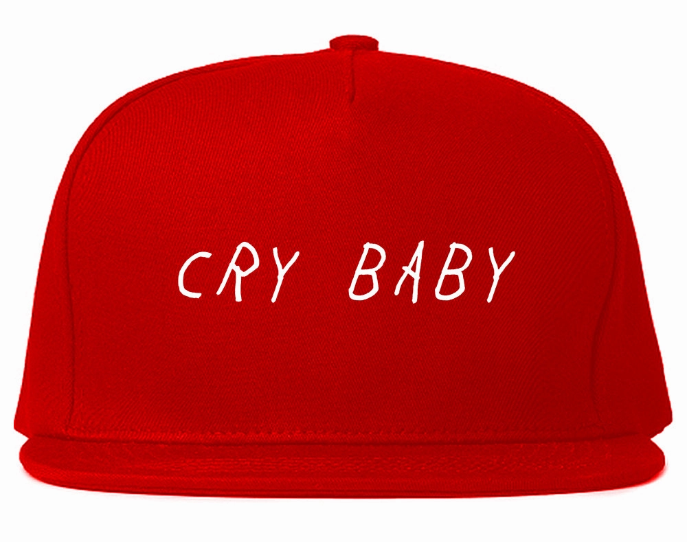 Cry Baby Mens Snapback Hat