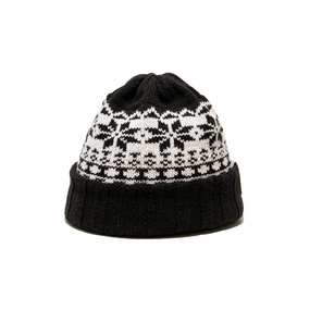 CRYSTAL BEANIE - Black