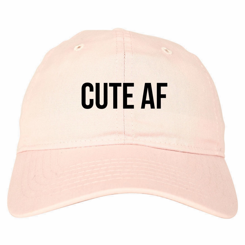 Cute AF Mens Dad Hat Baseball Cap