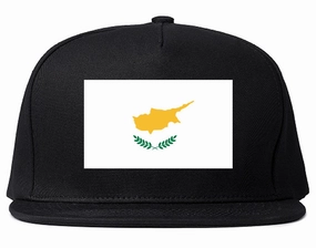Cyprus Flag Country Printed Snapback Hat Cap