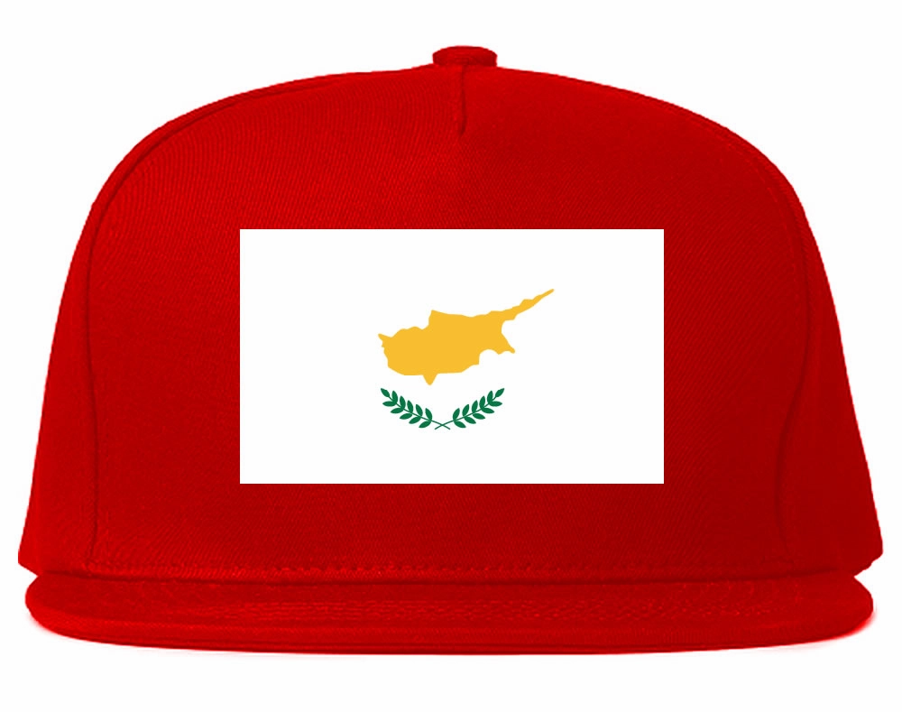 Cyprus Flag Country Printed Snapback Hat Cap
