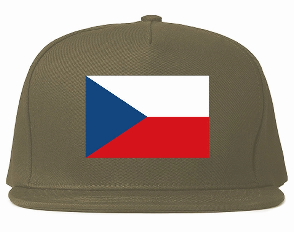 Czech Republic Flag Country Printed Snapback Hat Cap