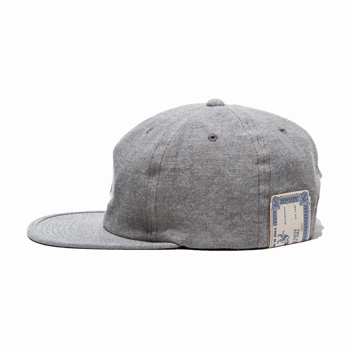D SKATE CAP - Grey