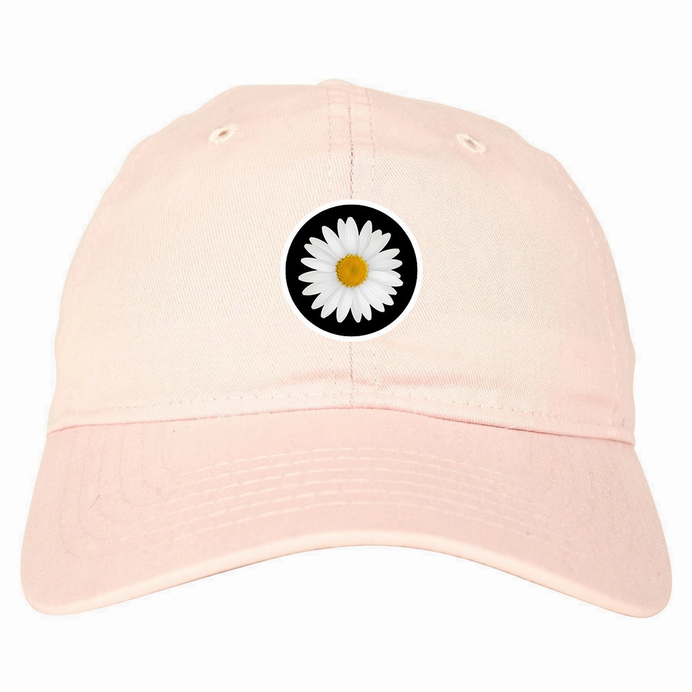 Daisy Flower Chest Mens Dad Hat Baseball Cap