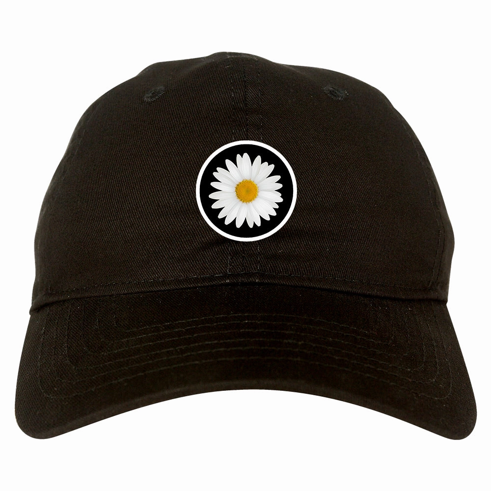 Daisy Flower Chest Mens Dad Hat Baseball Cap