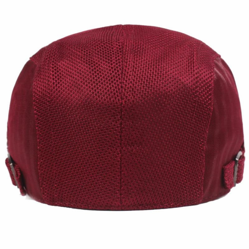 Dale Vintage Striped Flat Cap