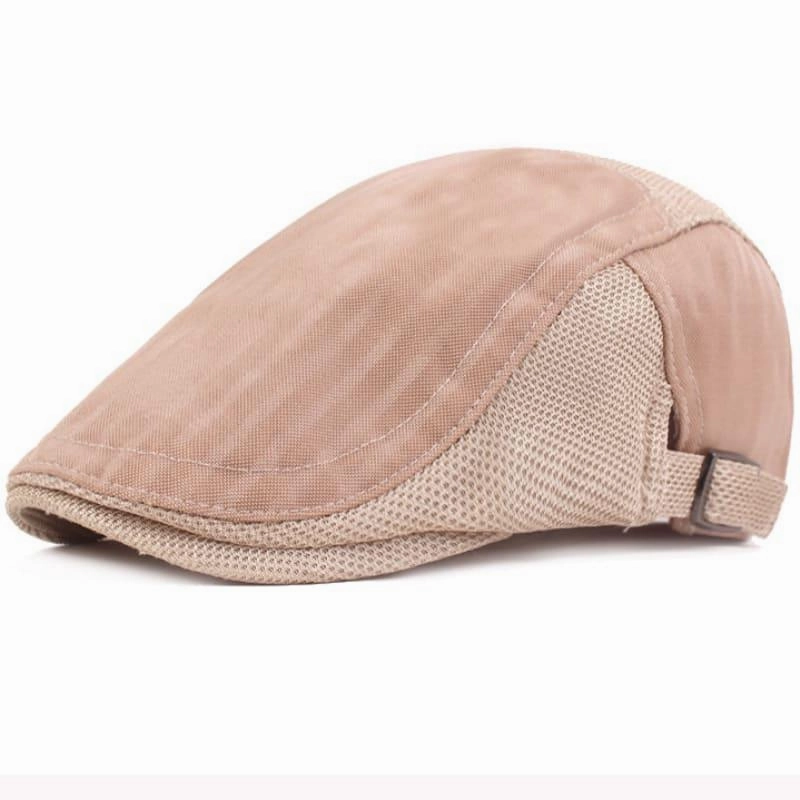 Dale Vintage Striped Flat Cap