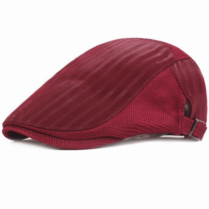 Dale Vintage Striped Flat Cap