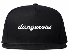 Dangerous Script Mens Snapback Hat