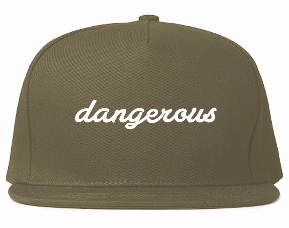Dangerous Script Mens Snapback Hat