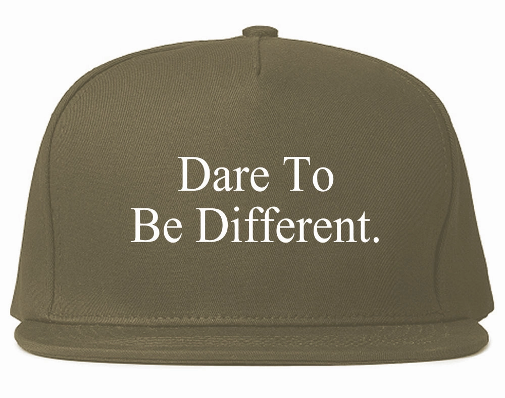 Dare To Be Different Mens Snapback Hat