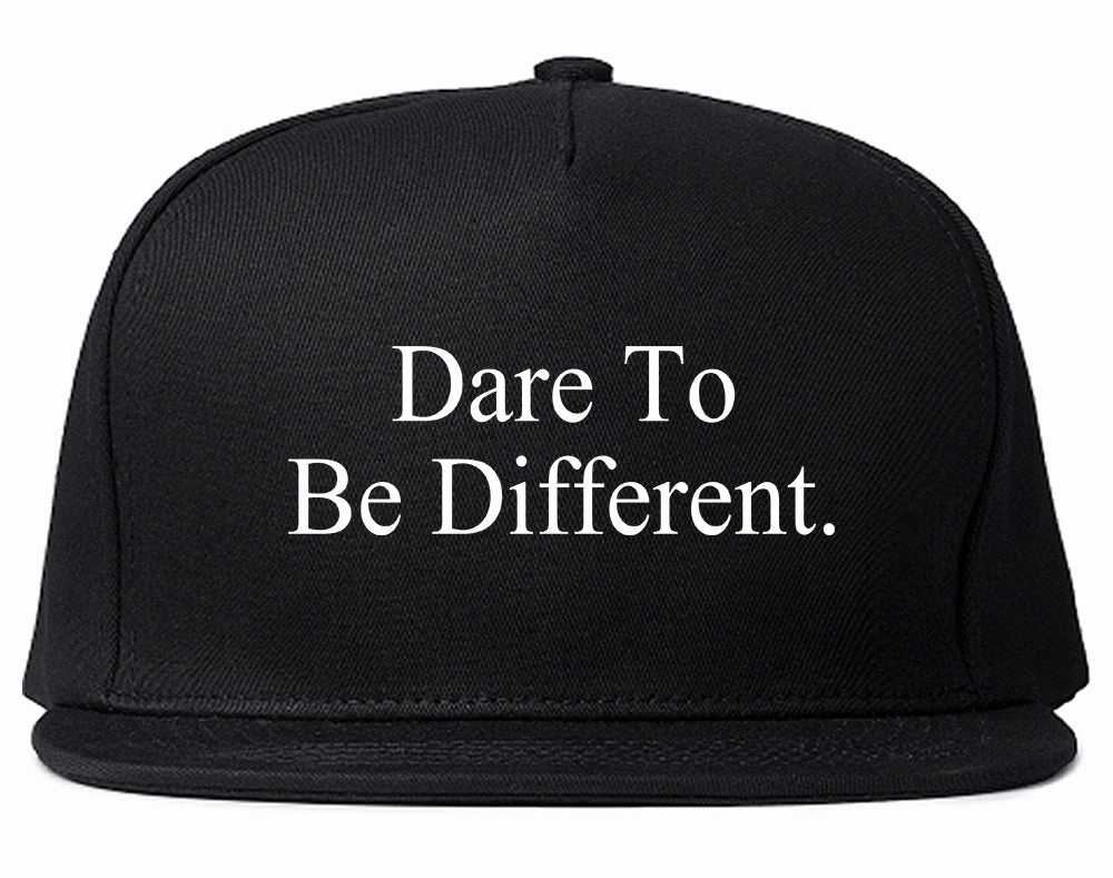 Dare To Be Different Mens Snapback Hat