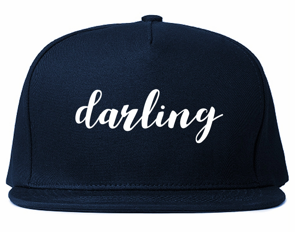 Darling Script Mens Snapback Hat