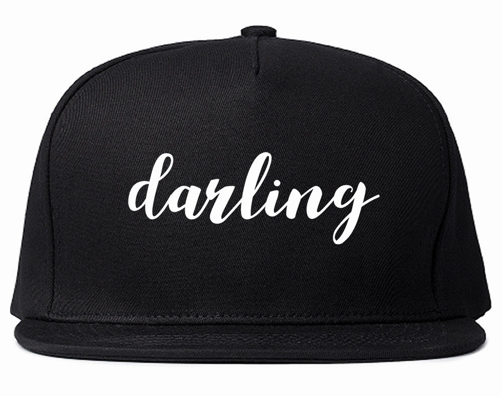 Darling Script Mens Snapback Hat
