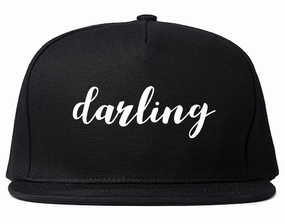 Darling Script Mens Snapback Hat