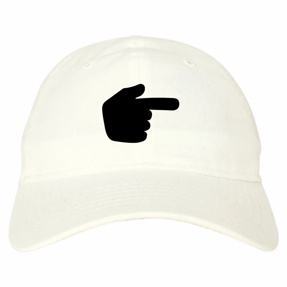 Datway Pointing Finger Chest Mens Dad Hat Baseball Cap