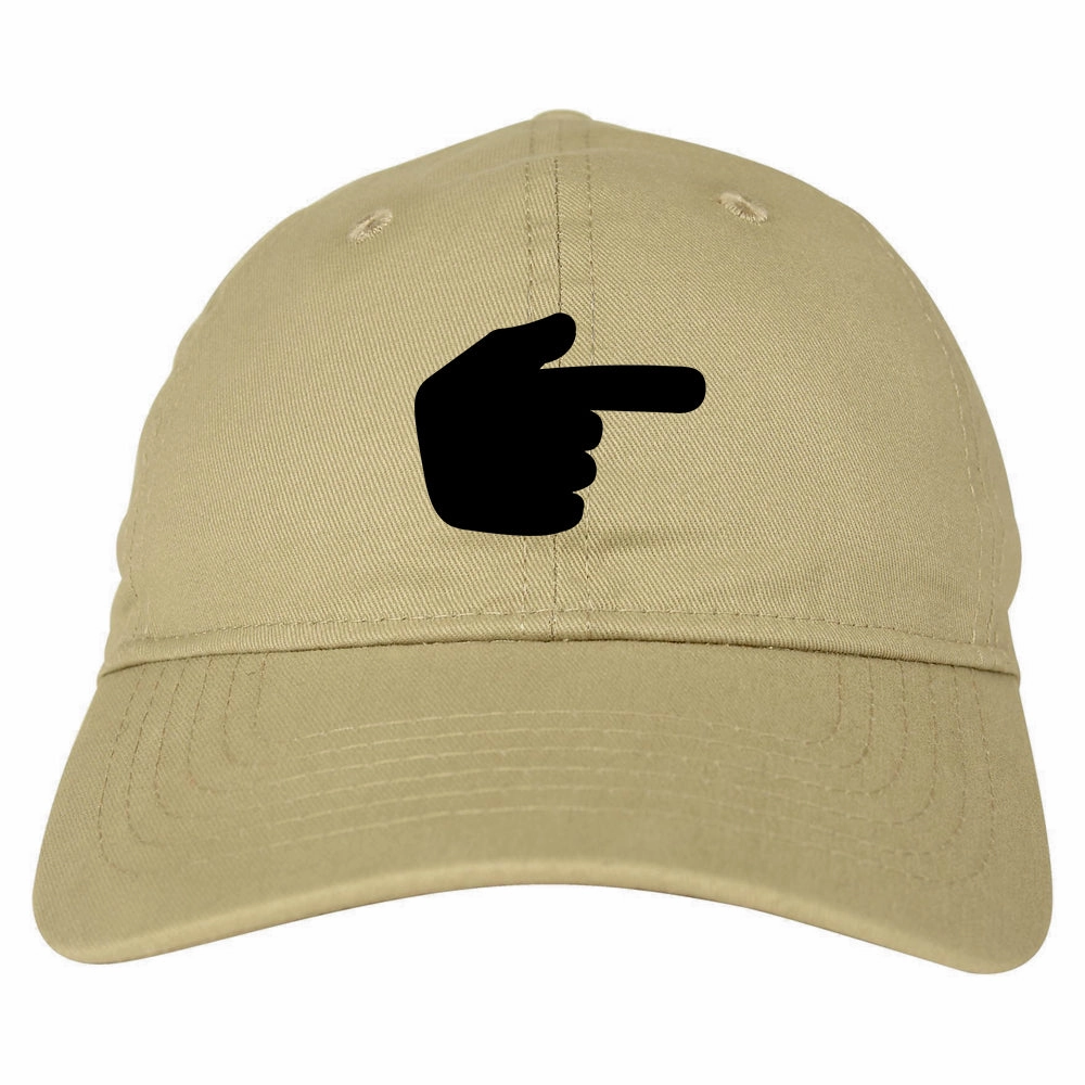 Datway Pointing Finger Chest Mens Dad Hat Baseball Cap