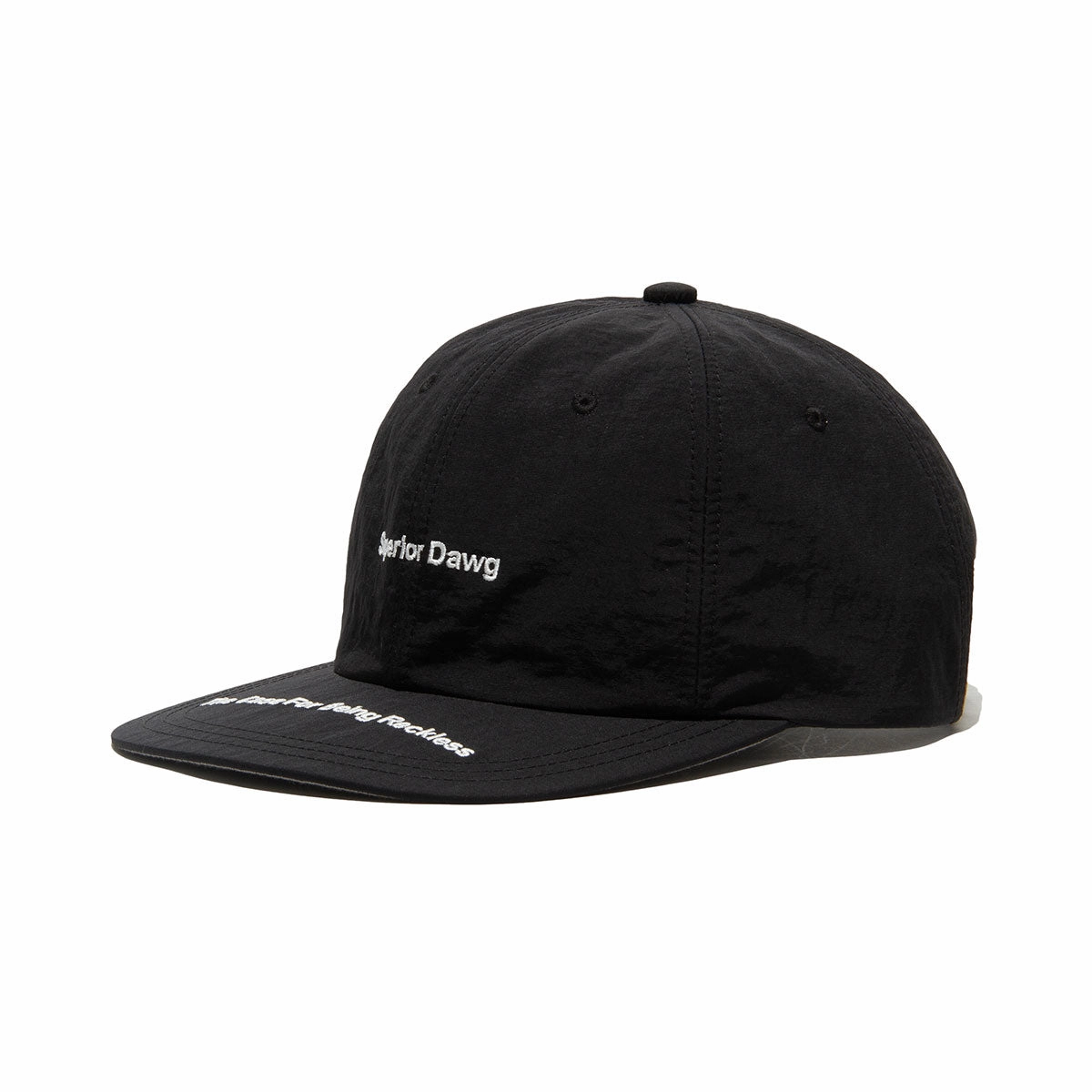 DAWG LOGO SHALLOW CAP- Black