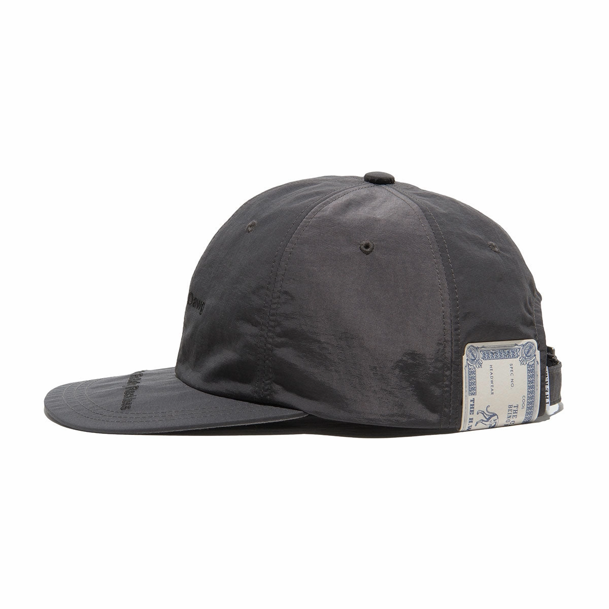 DAWG LOGO SHALLOW CAP- Gray