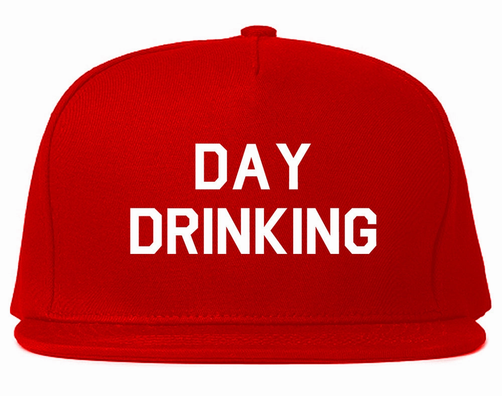 Day Drinking Mens Snapback Hat