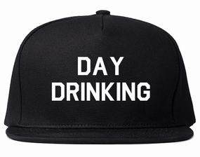 Day Drinking Mens Snapback Hat